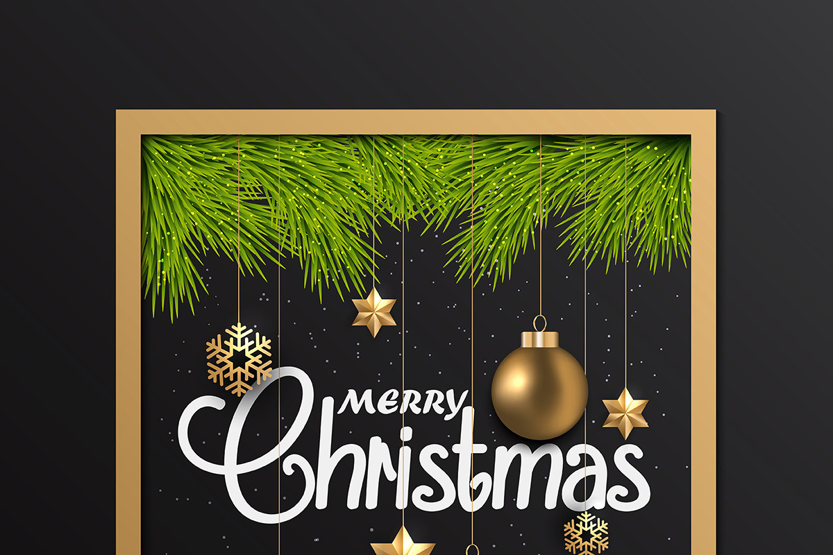 Holiday New Year card, a Decorative Illustration by Creative Graphics (Photo 2 of 4)