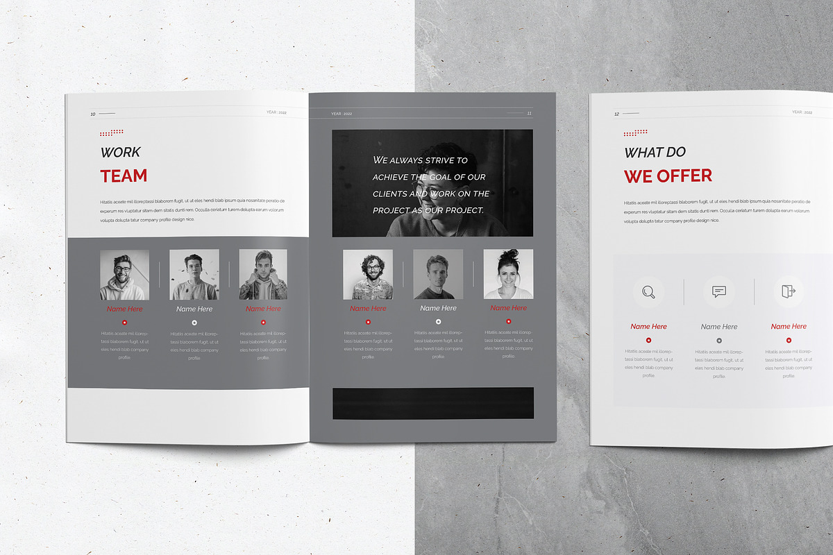 Company Profile, a Brochure Template by WOWPro (Photo 6 of 9)
