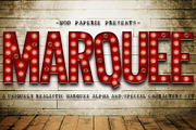Realistic Marquee Set, an Object Graphic by Mod Paperie (Thumbnail 1 of 3)