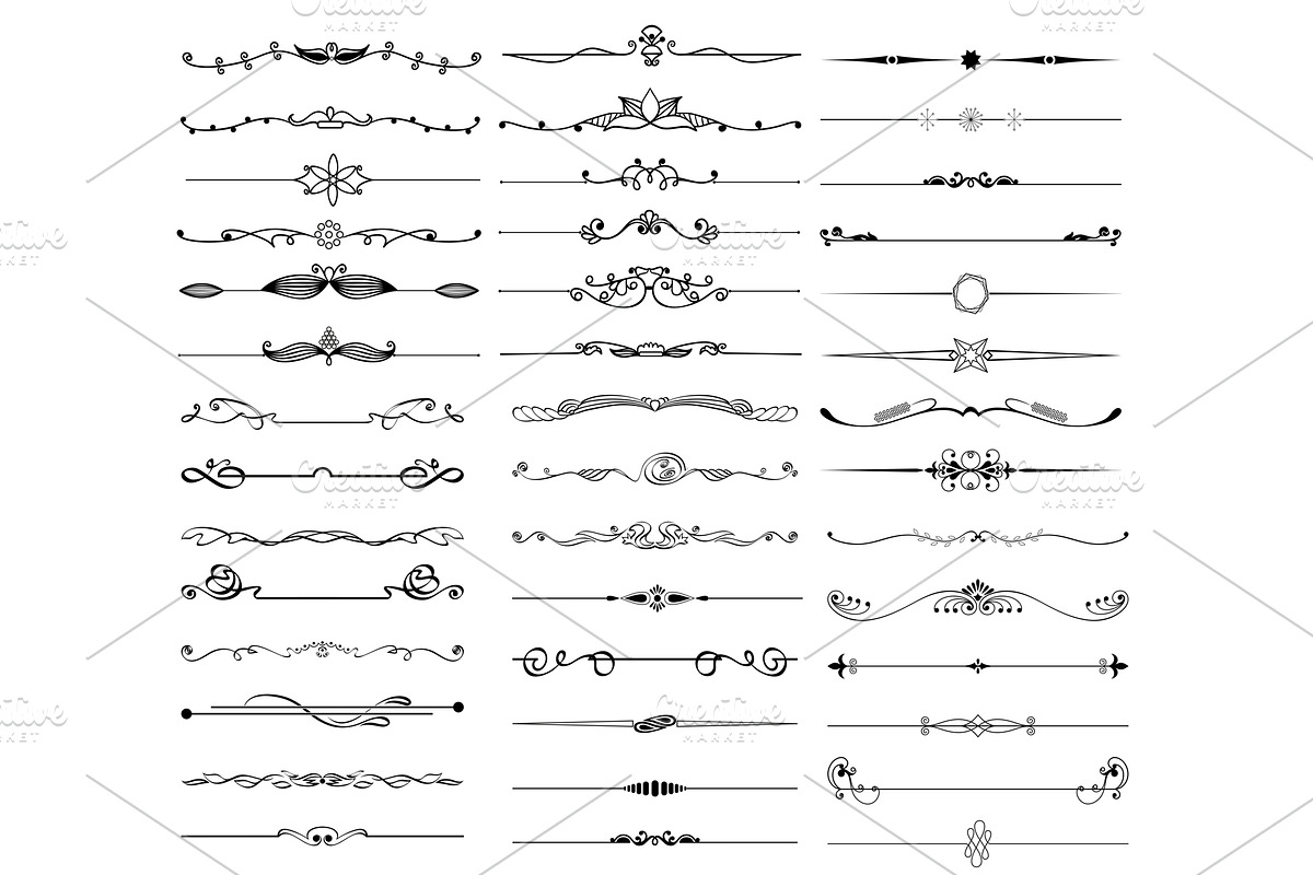 150 decorative elements., a Decorative Illustration by TaPilipa (Photo 2 of 5)