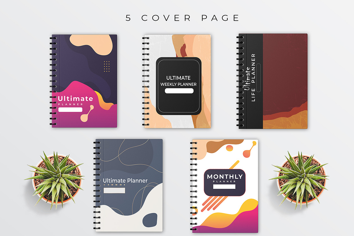Ultimate Planner Bundle Pack 2024-27, a Stationery Template by obayes (Photo 6 of 16)