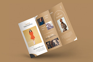 Summer Fashion Show Trifold Brochure