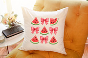 Coquette Watermelon Bows Summer PNG, an Illustration by Sublimation Artist (Thumbnail 9 of 9)