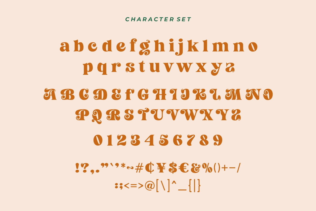 City Mango - Retro Serif Font, a Serif Font by HansCo Studio (Photo 11 of 17)