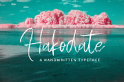 Hakodate - Handbrush Typeface, a Script Font by Arendxstudio (Thumbnail 1 of 8)