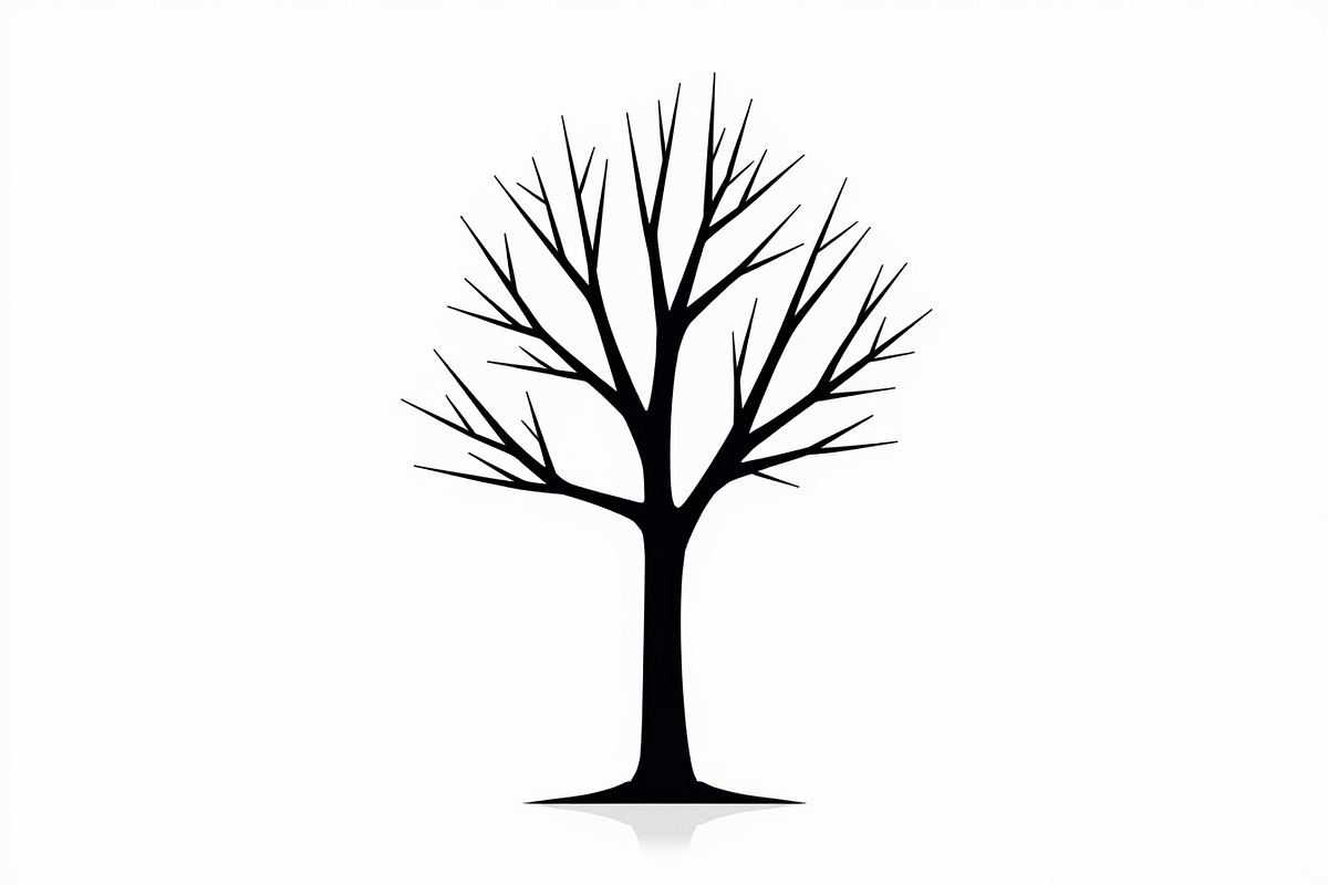 Black Tree Silhouette Bundle, an Illustration by BIPLOB EXPERT (Photo 2 of 21)