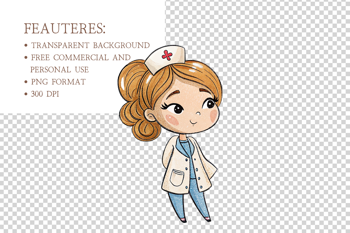 Watercolor Medical Clipart Bundle, an Illustration by MockupWizard (Photo 5 of 5)