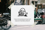 Dog Days: 100 Textured Pups Pack, an Animal Illustration by Veyla (Thumbnail 14 of 14)