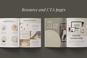 CLARA Course Ebook Canva Template, a Templates & Theme by BoldNStudio (Thumbnail 10 of 10)