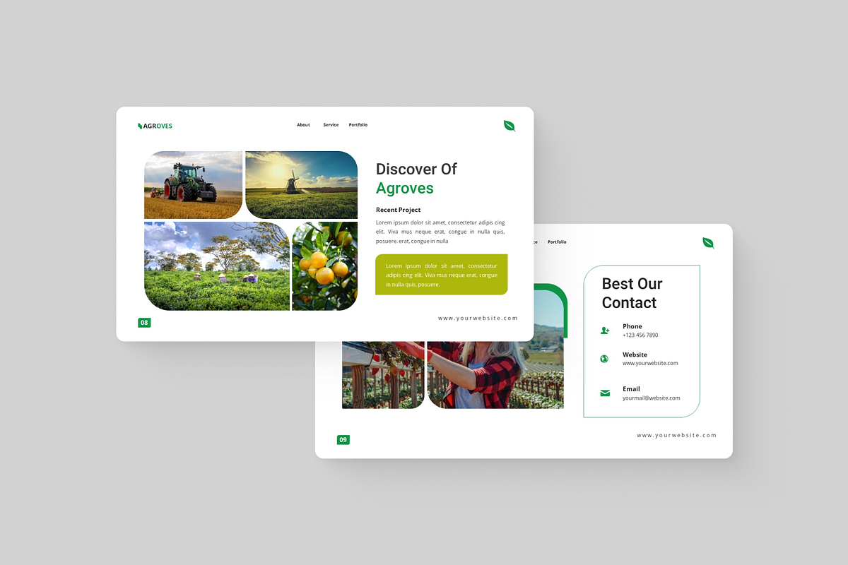 Agriculture Presentation Keynote, a Presentation Template by Annora Studio (Photo 3 of 5)