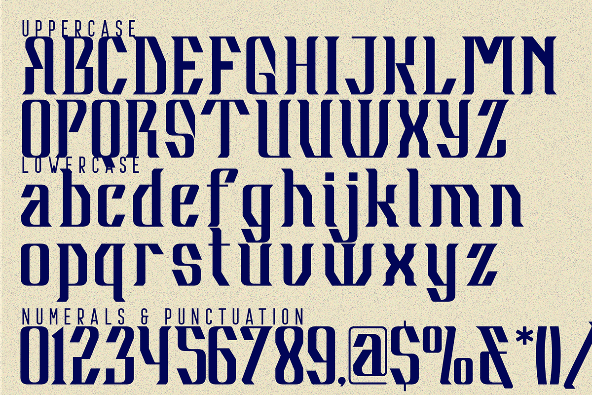 Misleading Exchanges Font, a Blackletter Font by 177Studio (Photo 7 of 8)