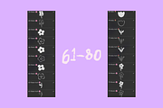 Cute Stamp Brush Procreate, a Brush Add-On by CraftingOnSunday (Thumbnail 9 of 11)