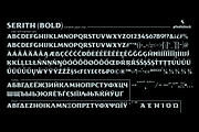 Serith, a Serif Font by Sharkshock (Thumbnail 6 of 7)