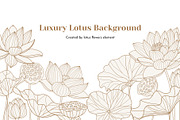 Lotus hand drawn vector set, a Seasonal Illustration by Vectorwins Premium Shop (Thumbnail 4 of 4)