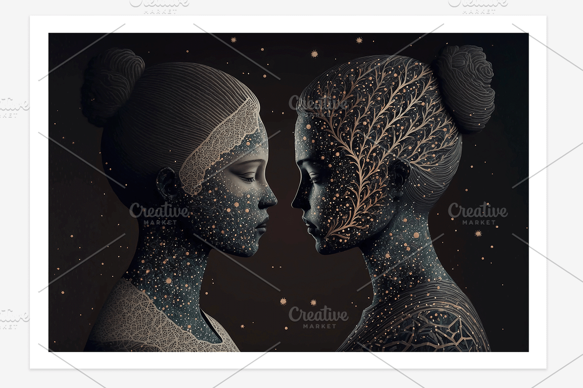 Cohu Collection · The Cosmic Human, a Decorative Illustration by milatovar (Photo 13 of 13)