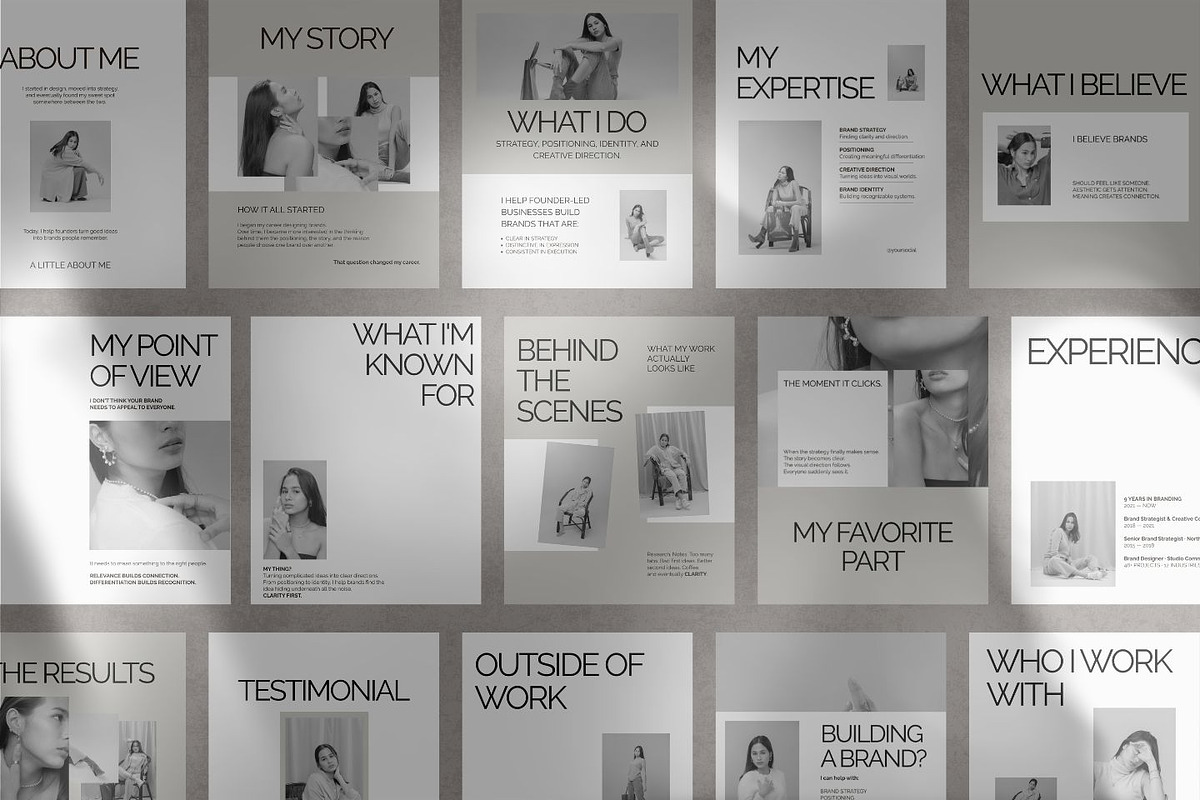 Personal Brand Content Kit, a Social Media Template by ShowUp! Studio (Photo 4 of 8)