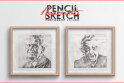 Realistic Pencil Sketch CS3+, an Action Add-On by Amorjesu.com (Thumbnail 8 of 16)
