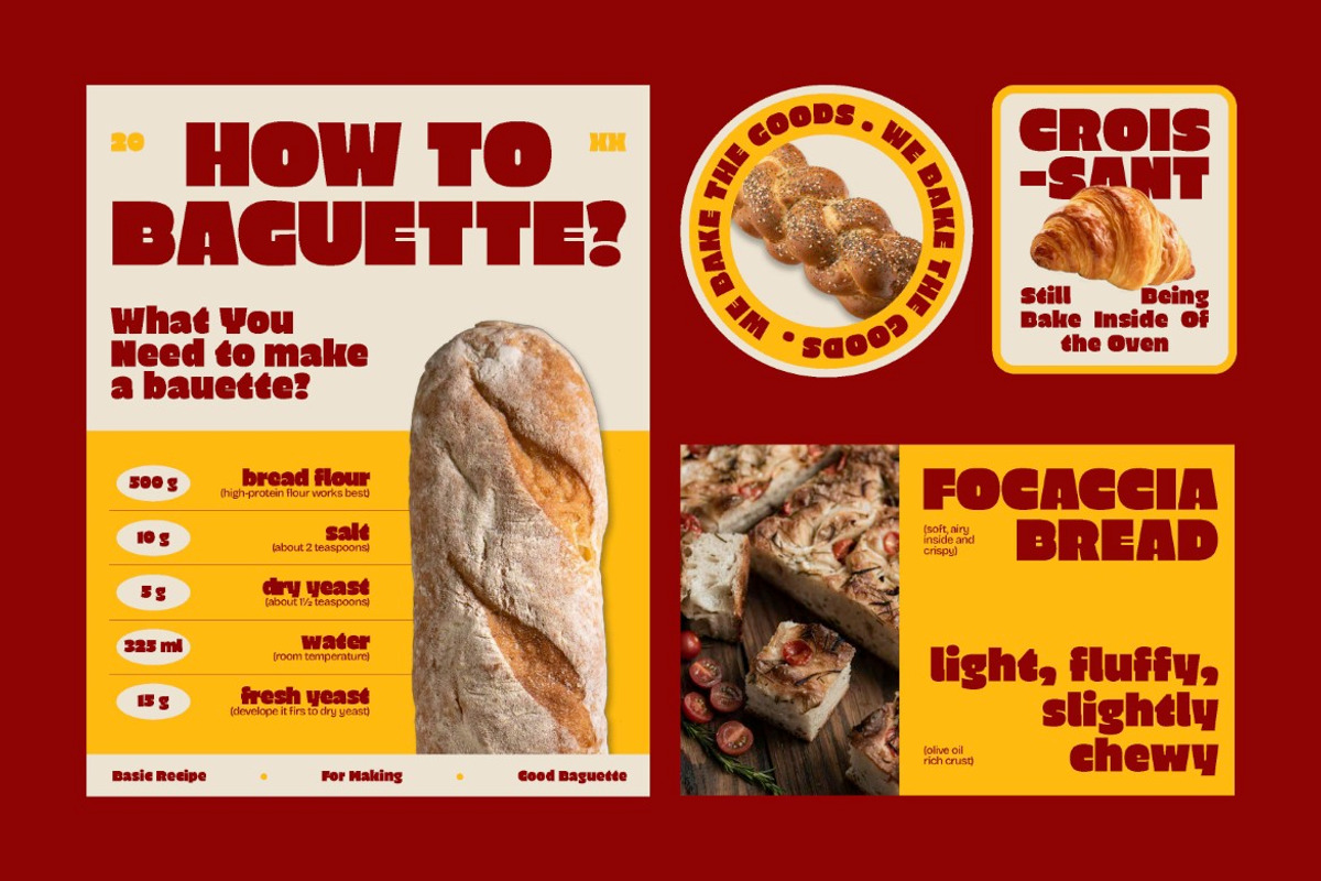 Fluffy Baguette, a Sans Serif Font by graphicook (Photo 8 of 10)