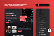 Cashify - Fintech Platform Landing, a Landing Page Template by productype1 (Thumbnail 2 of 5)
