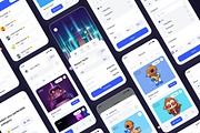Filllo NFT Market UI Kit, an UI Kit Template by floxui (Thumbnail 8 of 8)