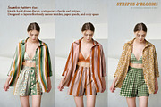 Stripes, Plaids & Floral Pattern, a Pattern Graphic by Essentially Nomadic (Thumbnail 7 of 11)