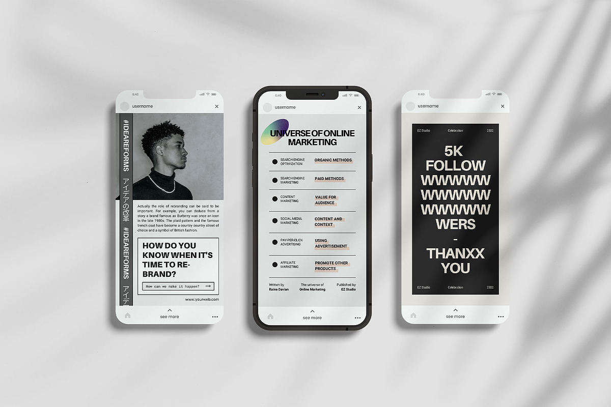 MESA Marketing Kit Stories, a Social Media Template by Analogi Studio (Photo 8 of 10)