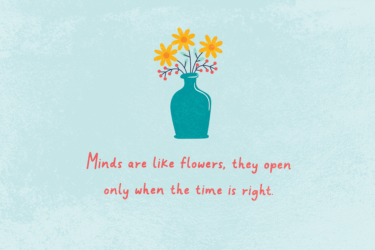 Children's Book Handwritten Font, a Sans Serif Font by deTheme (Photo 5 of 7)