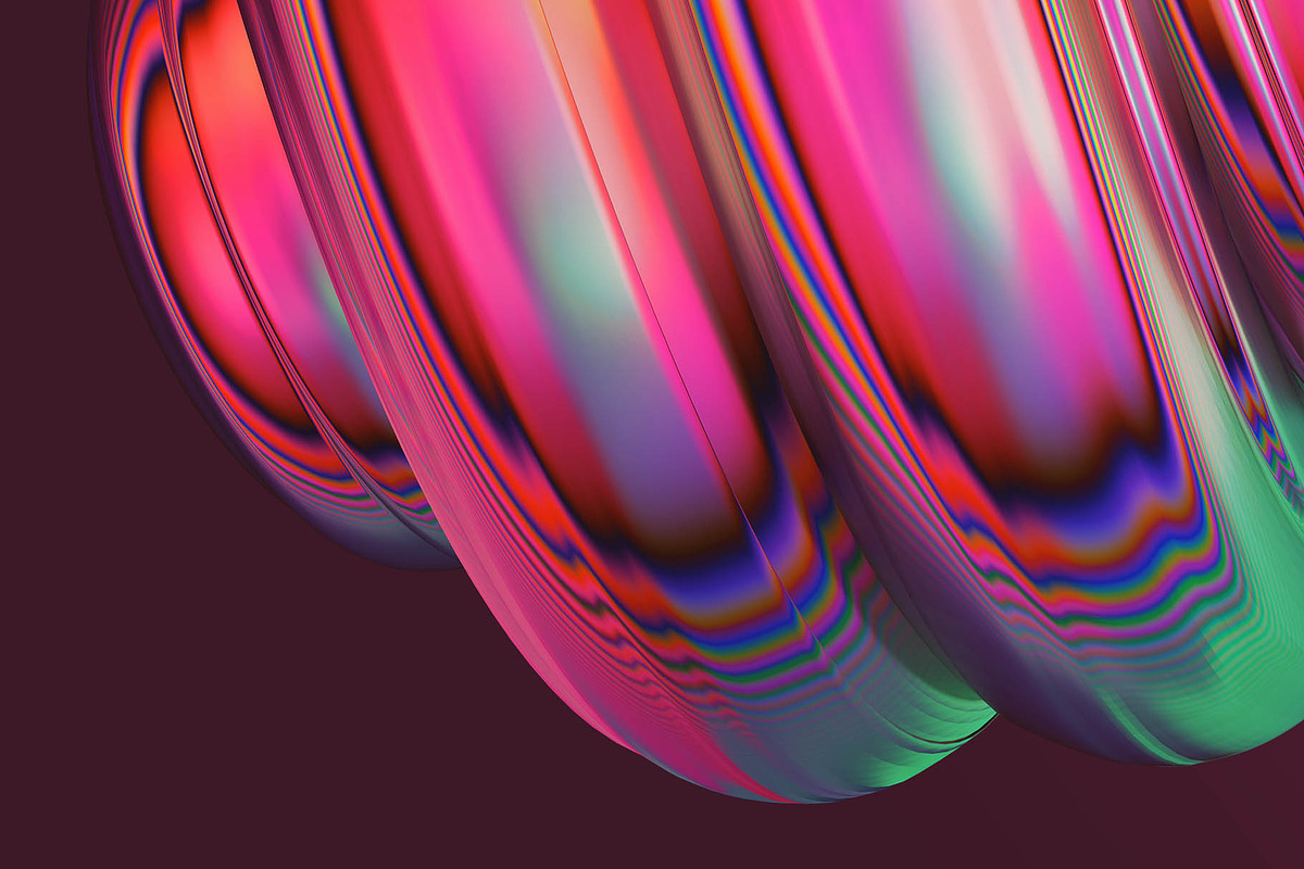 Infinity: 3D Chromatic Shapes, an Object Graphic by RuleByArt (Photo 11 of 24)