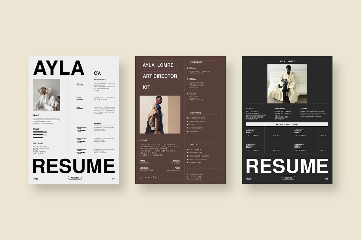 Resume Kit, a Resume Template by SparkPro (Photo 5 of 8)