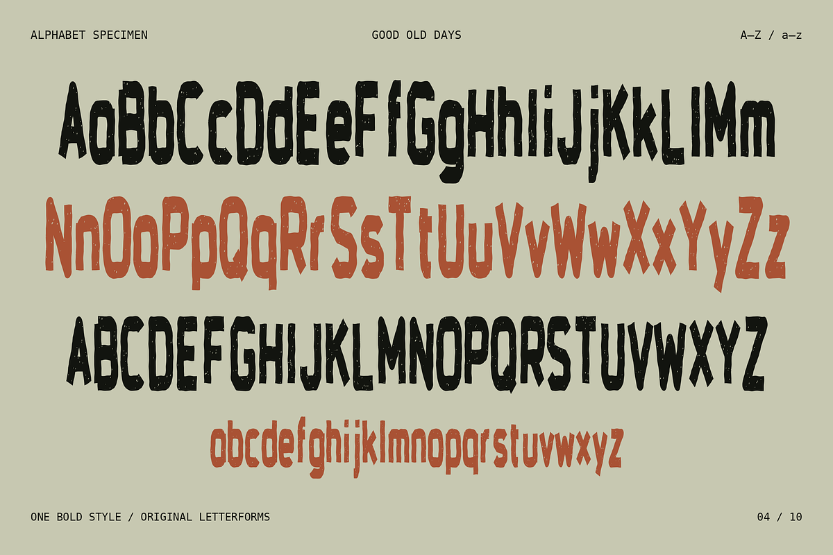 Good old days - Bold font, a Handwritten Font by Sk designs (Photo 4 of 10)