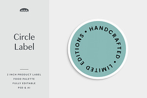 Circle Label Template