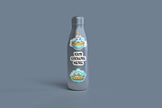 Water Drink Bottle Mockup, a Cups & Container Mockup by Rami's Mockups (Thumbnail 3 of 9)