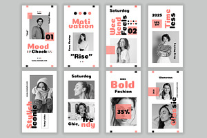 Social Media Story Layout, a Social Media Template by CreativeShaper