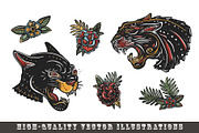 Black panthers tattoo, a Background Graphic by intueri (Thumbnail 8 of 12)