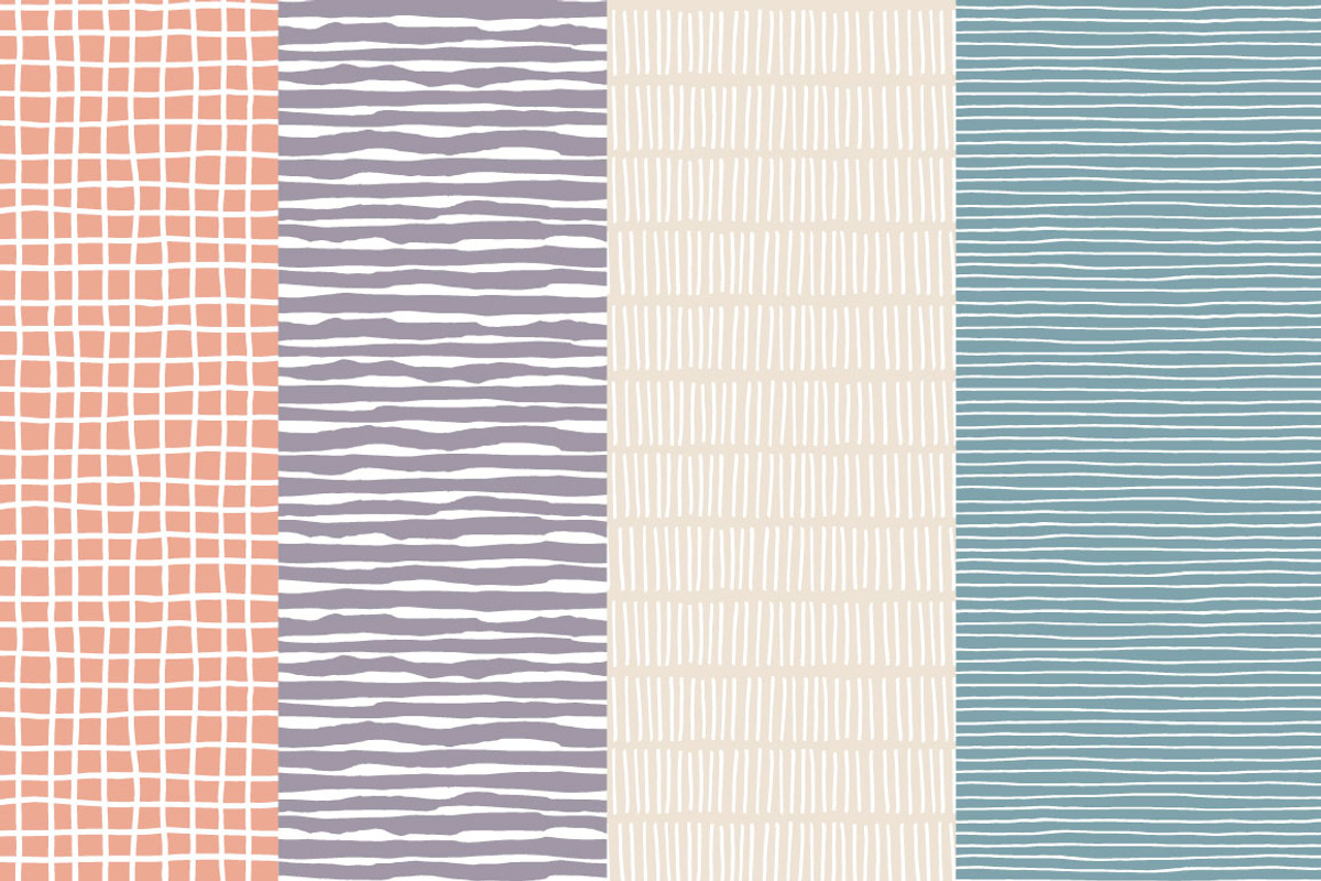 Lines & strokes - simple patterns, a Pattern Graphic by Wild Rose (Photo 8 of 12)