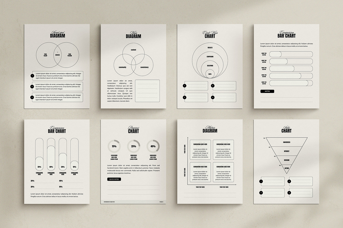 NOLE / Workbook Creator Kit, a Magazine Template by Wildnun Studio (Photo 13 of 31)