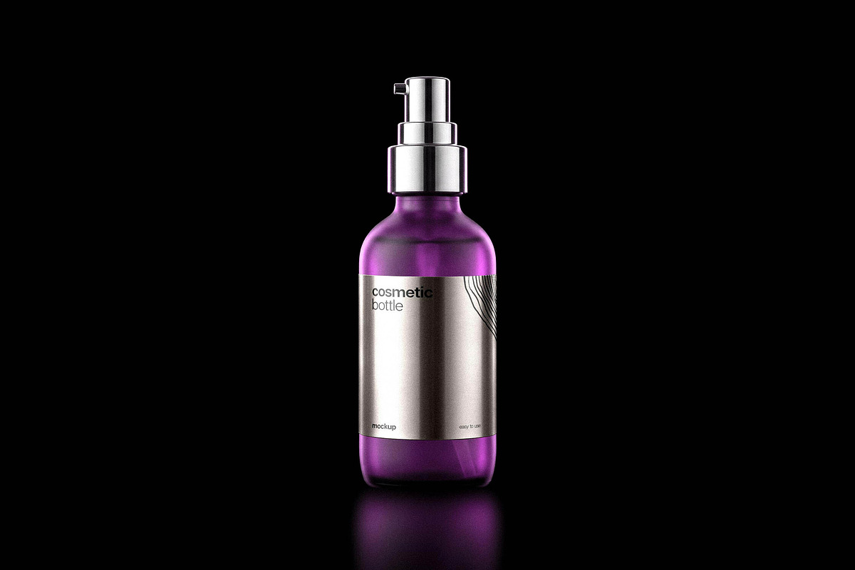 Cosmetic Bottle Mockup, a Packaging Mockup by Design Squad (Photo 3 of 4)