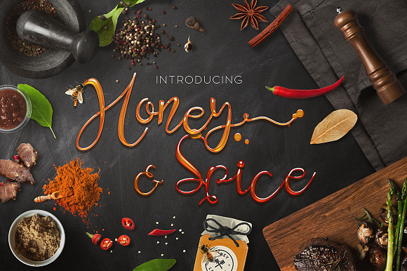 Honey & Spice Script preview 7