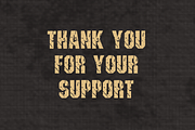 Cute Bold Vintage- Grunge Font Style, a Blackletter Font by KiddoGlyphs Studio (Thumbnail 5 of 5)