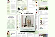 Airbnb Welcome book template, Airbnb, a Print Template by PlannersByBee (Thumbnail 2 of 2)