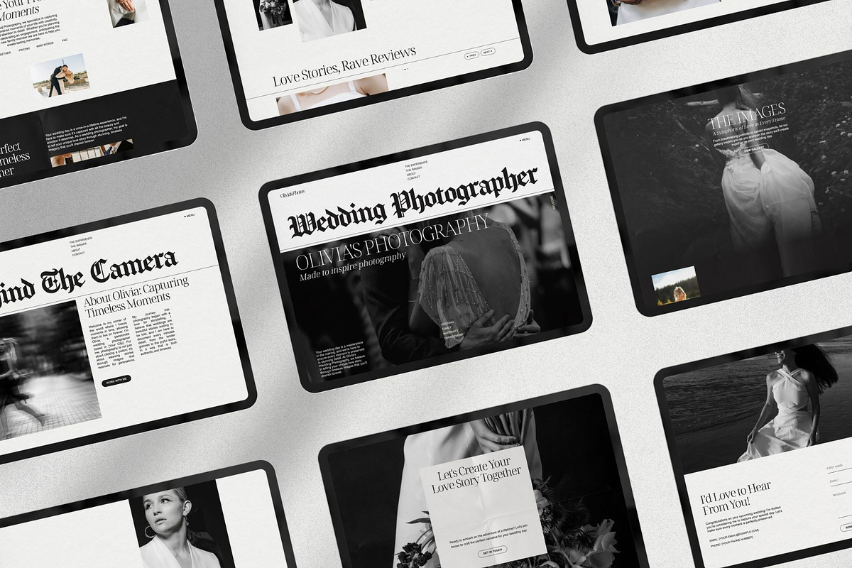 Showit Wedding Photographer Website, an App Template by Digital&Chic (Photo 5 of 7)