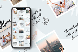 Travel Instagram Puzzle Feed Canva