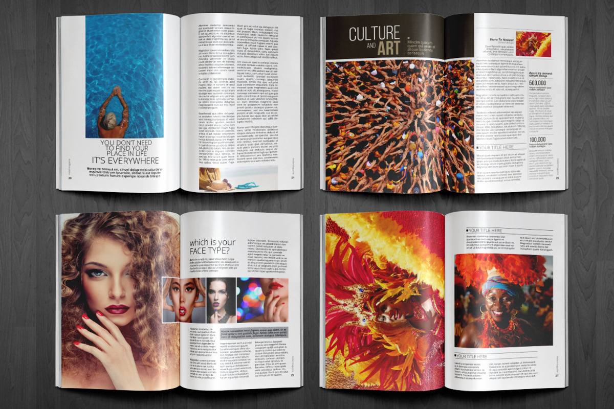 Modern Magazine (30% OFF), a Magazine Template by Canden Studio (Photo 4 of 6)
