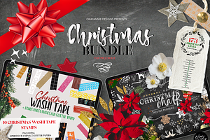 Christmas Procreate Brushes Bundle