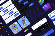 Filllo NFT Market UI Kit, an UI Kit Template by floxui (Thumbnail 4 of 8)