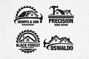 12 Carpenter Logo Bundle, a Branding & Logo Template by Guavanaboy (Thumbnail 3 of 3)