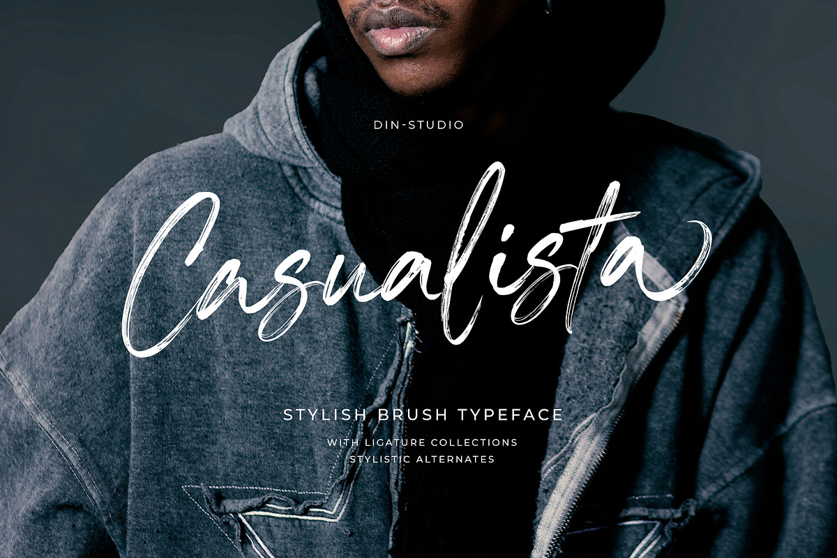 Casualista, a Script Font by din-studio.com (Photo 1 of 11)