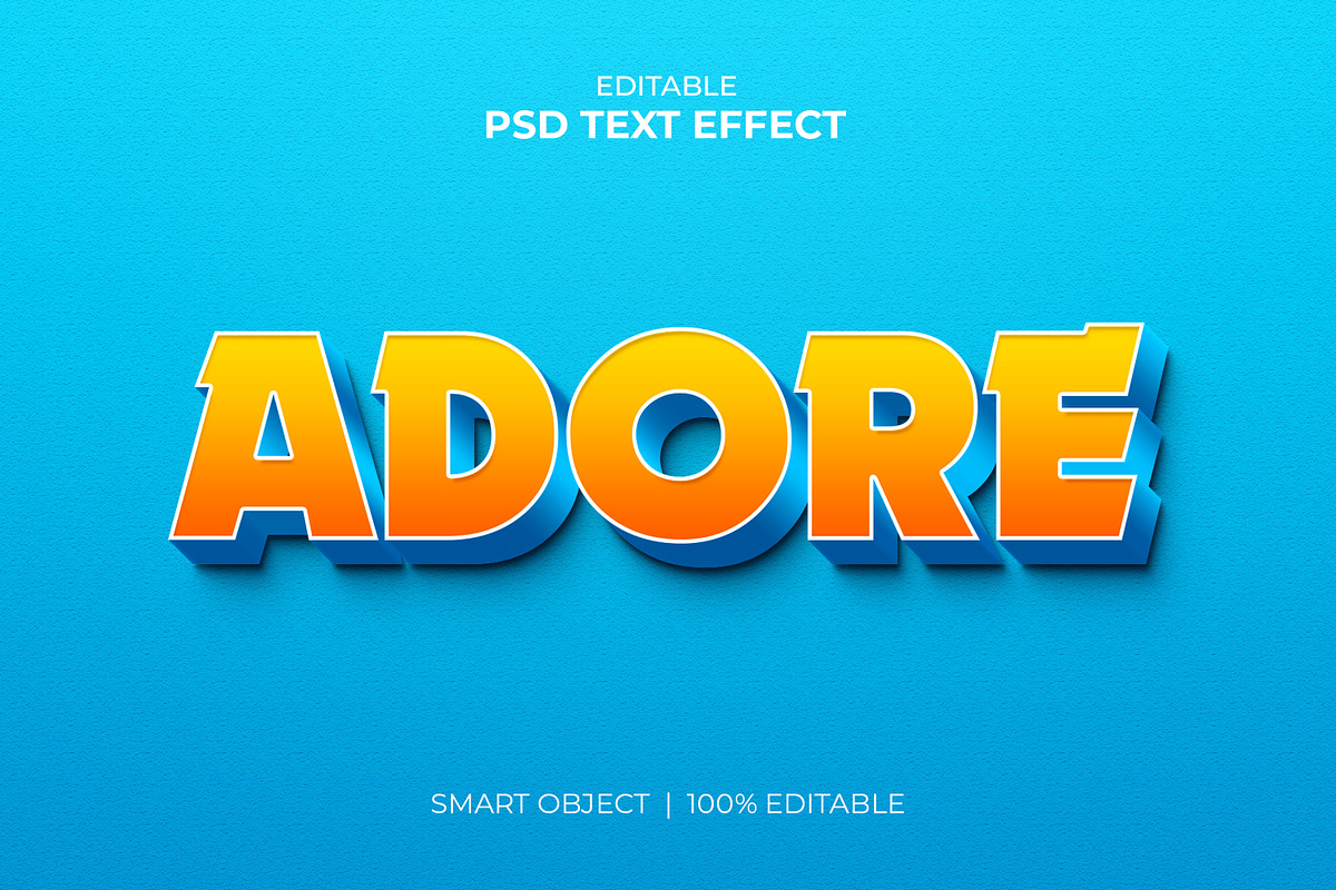 Editable 3d Text effect PSD  Bundle, a Layer Style Add-On by Brix Lab (Photo 24 of 32)