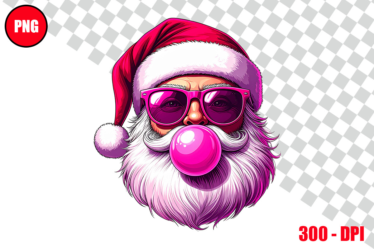 Christmas Santa with Blowing Bundle, a Decorative Illustration by taramija (Photo 7 of 26)