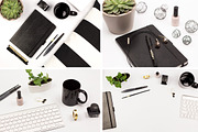 Black & White Stock Photo Bundle, a Books & Magazine Mockup by Kreanille Design (Thumbnail 2 of 4)